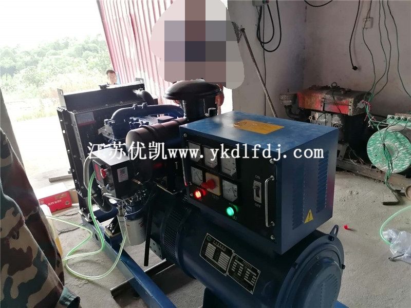 2020年7月13日，50KW玉柴發(fā)電機組交付廣西貴港某養(yǎng)殖場使用