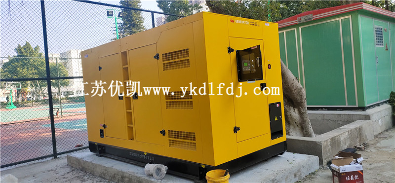 2021年1月18日，200KW玉柴發(fā)電機組靜音型交付廣西防城港某單位使用