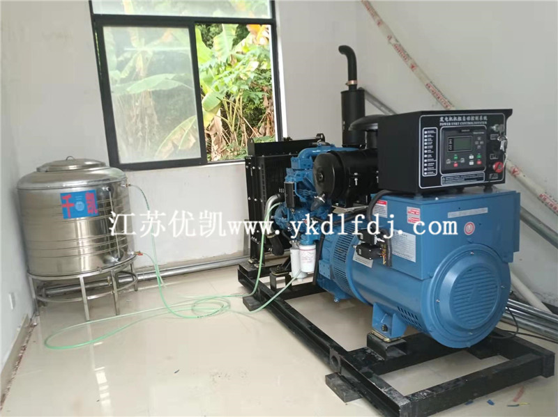 2022年4月18日，廣西玉柴發(fā)電機50KW交貨南寧加油站