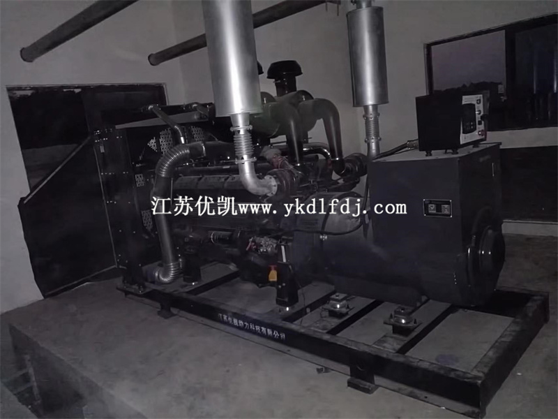 2022年4月27日，600KW上柴發(fā)電機組交付廣西欽州某工程使用