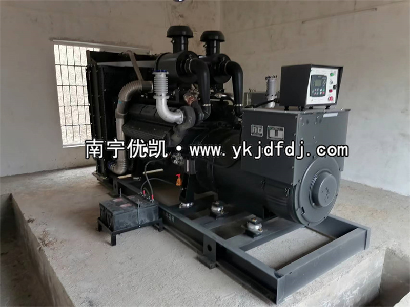 2022年12月8日，500KW上柴發(fā)電機(jī)組發(fā)貨防城港