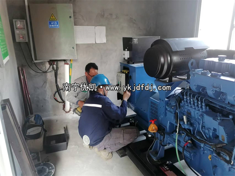 2023年3月10日，200kw玉柴發(fā)電機(jī)組廣西某水電站順利通過(guò)驗(yàn)收