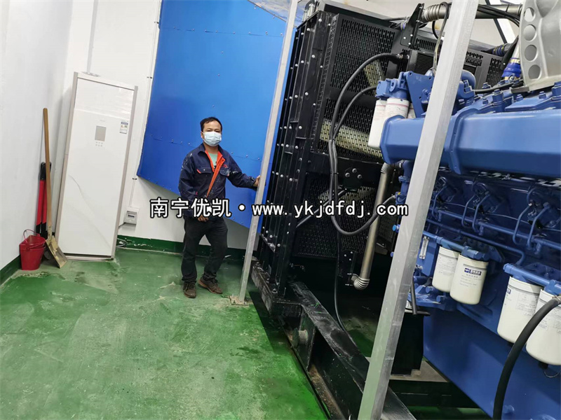 2023年5月20日，1500kw玉柴柴油發(fā)電機組維護保養(yǎng)測試完成